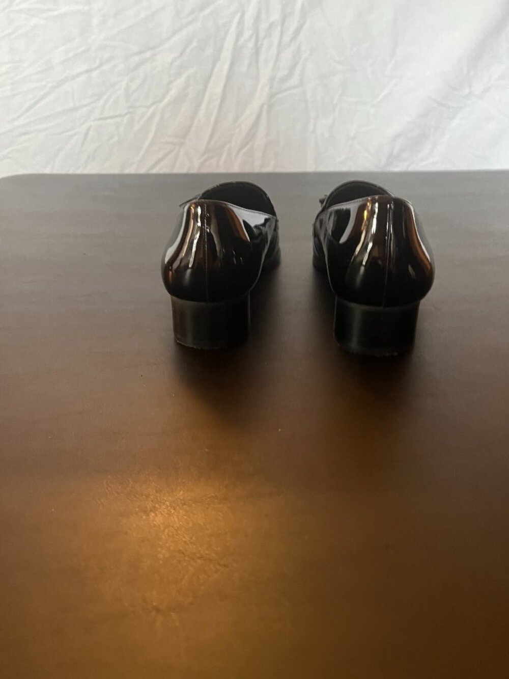 Franco Sarto Size 8.5M Black Leather Heels - Picture 4 of 5